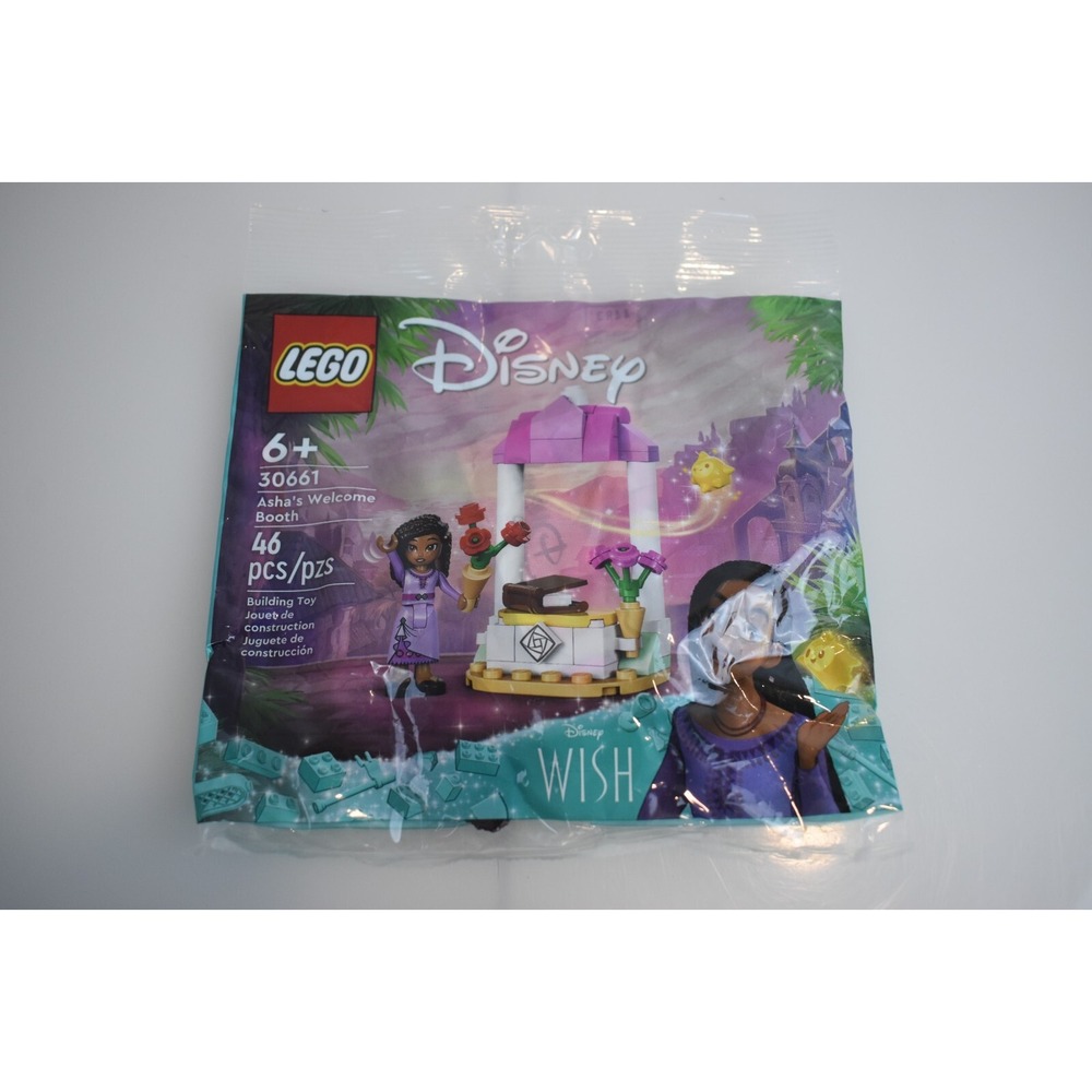 Lego Disney Wish Asha's Welcome Booth 30661 Poly Bag Set New Sealed 2024